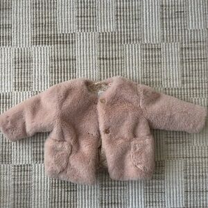 Zara Baby Faux Fur Jacket